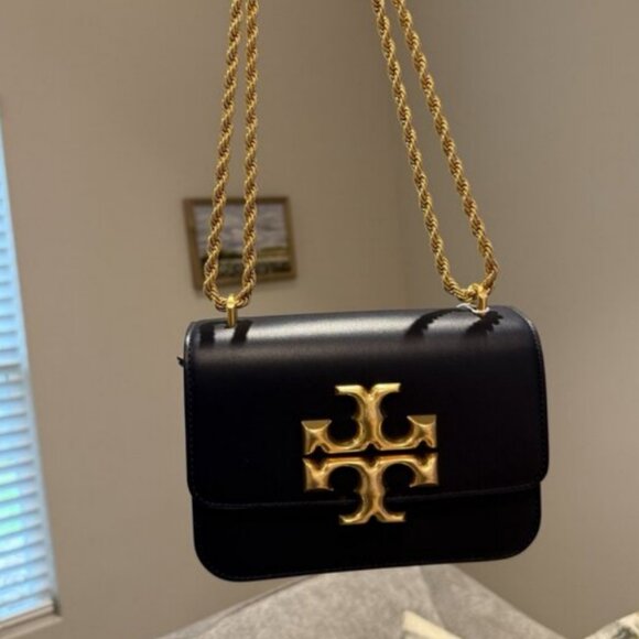 Tory Burch Handbags - Tory Burch SMALL ELEANOR BAG New Black NWT